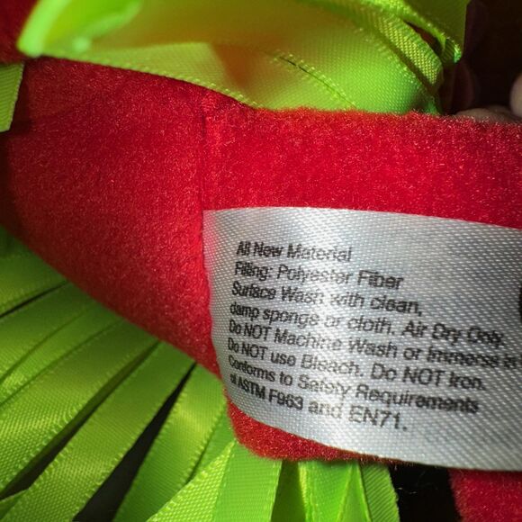 Infantino Mallory Monkey Hawaiian Plush Toy Sensory Rattle Stuffed Animal Play - Picture 9 of 11